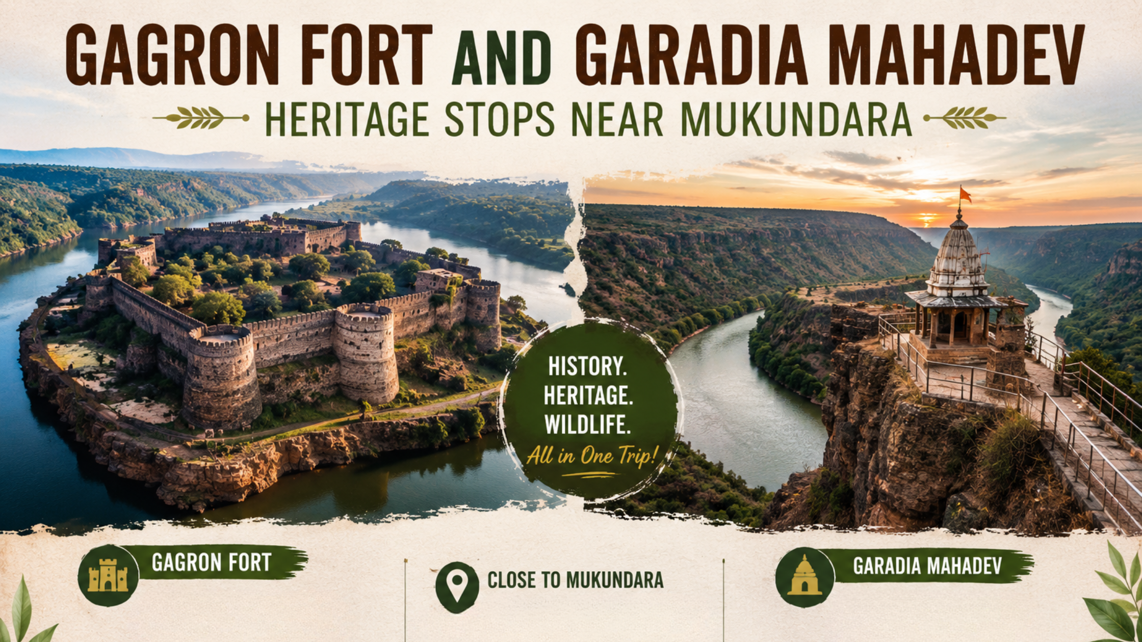 Gagron Fort and Garadia Mahadev: Heritage Stops Near Mukundara