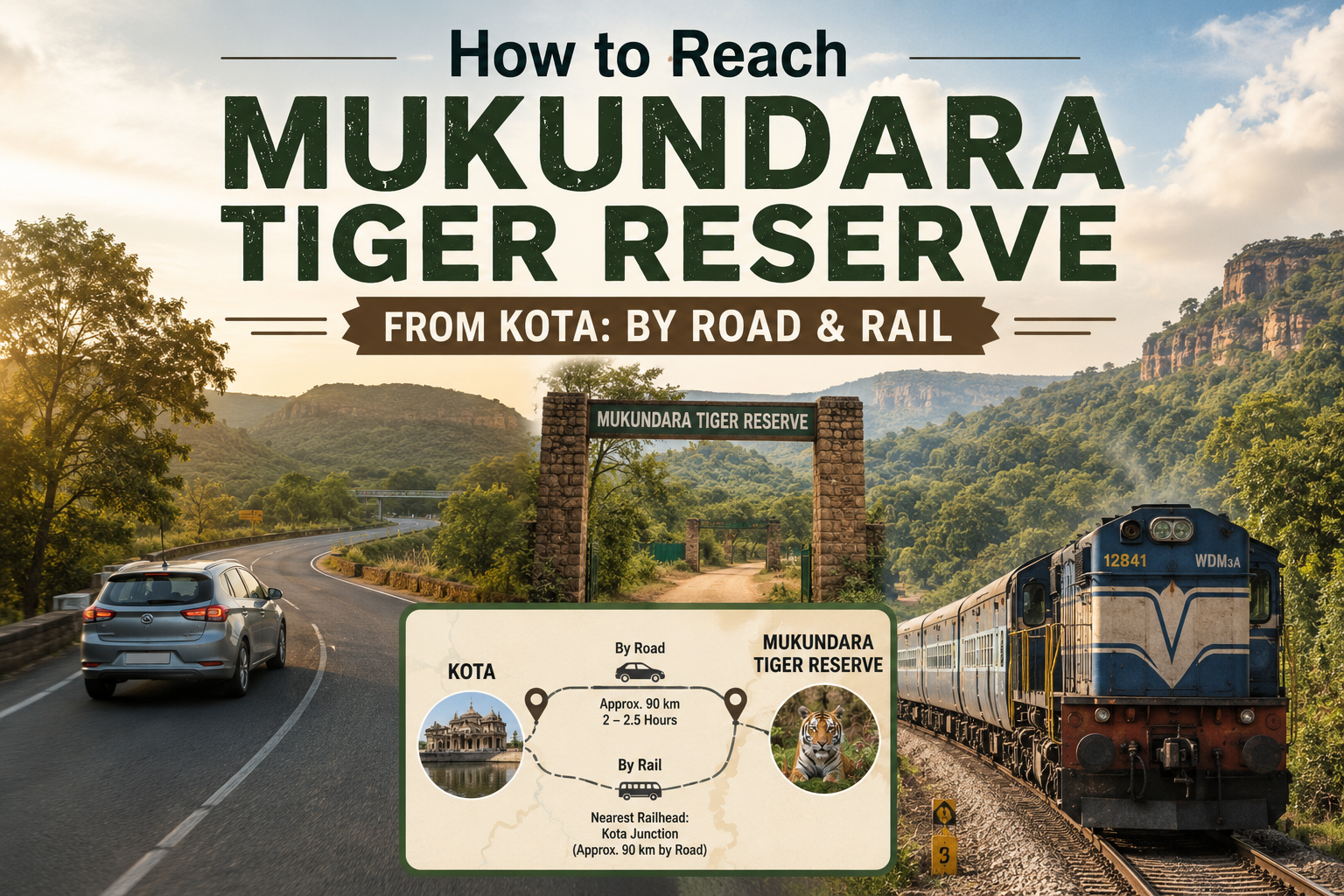 How to Reach Mukundara Tiger Reserve