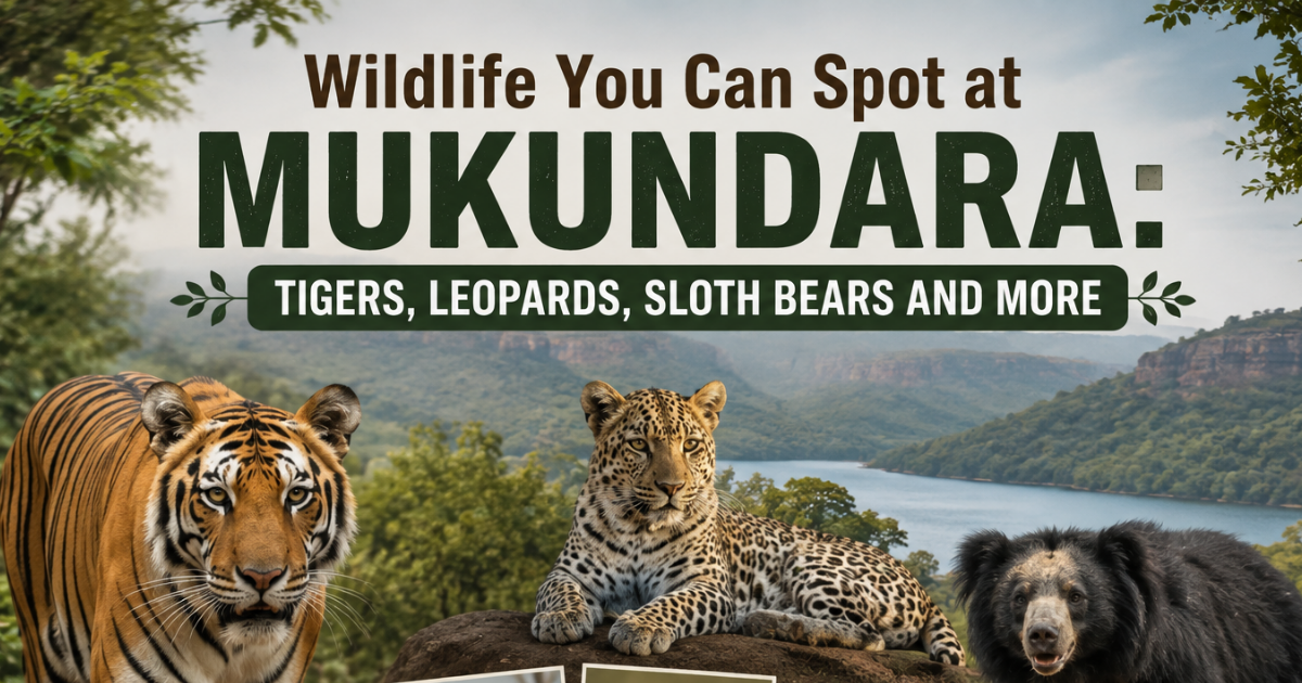 Wildlife at Mukundara Tiger Reserve