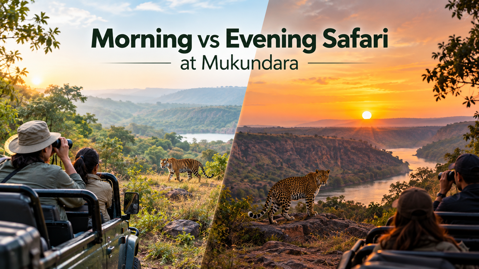 Morning vs Evening Safari at Mukundara: Which Timing Should You Pick?